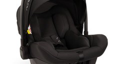 Set scoica auto Nuna i-Size PIPA Lite Caviar R129 + Baza isofix Base next i-Size pentru PIPA Lite
