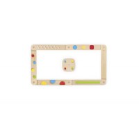 Set senzorial de echilibru Viga din lemn pentru copii - 3