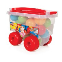 Set Troller cu 24 bile colorate - 2