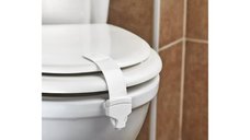 Siguranta pentru capacul de toaleta BabyJem Lock White