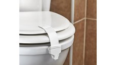 Siguranta pentru capacul de toaleta BabyJem Lock White
