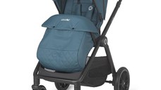 Sistem modular 3 in 1 Coccolle Aspen Ocean blue + scoica auto Coccolle Knox Anthracite i-Size