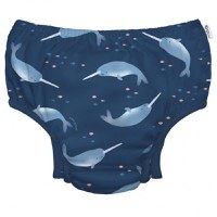 Slip copii eco SPF 50+ pentru inot Green Sprouts by iPlay Narwhal 6 luni - 8