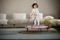 Spatiu de joaca si trambulina pliabila Smartrike pink - 5