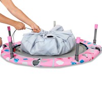 Spatiu de joaca si trambulina pliabila Smartrike pink - 6