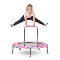 Spatiu de joaca si trambulina pliabila Smartrike pink - 11