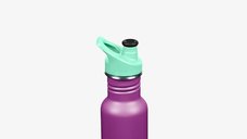 Sticla Kid Classic Sport Narrow cu capac sport 355 ml Klean Kanteen Sparkling Grape