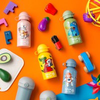 Sticla termoizolanta Nava We Care 400 ml roz - 5