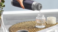 Sticla termos Reer din otel inoxidabil vidat ColourCup 450 ml gri