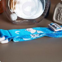 Sticluta de apa din tritan pentru copii, Kindnort Baer, sterilizabila, pai moale din silicon cu bila gravitationala, prevazuta cu snur reglabil, capacitate 300 ml, Pink - 5