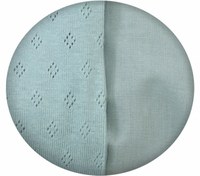 Suport de dormit Amy Babynest reversibil 70x45 cm tricot verde - 3