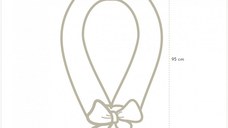 Suport de dormit Babynest 2 in 1 BabySteps bara protectie patut Premium din in Alb 95x53 cm