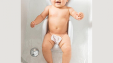 Suport ergonomic BabyDam pentru baie LayBack