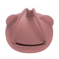 Suport pentru suzeta din silicon AppeKids The Little Bear Old Rose - 2