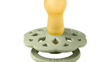 Suzeta Bibs Boheme Latex tetina rotunda 6 luni + Sage