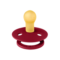 Suzeta Colour Latex Bibs tetina rotunda 0 luni + Ruby - 1