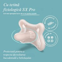 Suzeta fiziologica Suavinex SX Pro Zero Zero 6-18 luni - 1