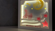 Tablou luminos Fetita 008