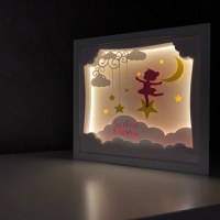 Tablou luminos Fetita 015 - 1