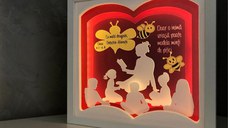 Tablou luminos InvatatoareEducatoare 006