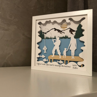 Tablou luminos Pescuit 001 - 5