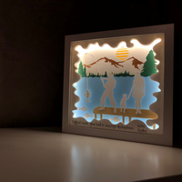 Tablou luminos Pescuit 001 - 1