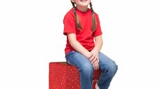 Taburet Updeco cub L Strawberry