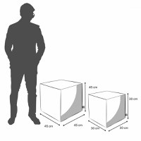 Taburet Updeco cub XL Minecraft Foc - 2