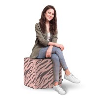 Taburet Updeco cub XL Tigre soft pink - 1
