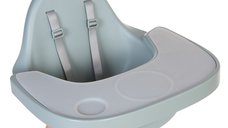 Tavita scaun de masa Childhome Evolu + protectie din silicon menta