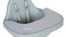 Tavita scaun de masa Childhome Evolu + protectie din silicon menta