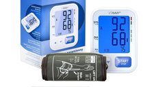 Tensiometru electronic de brat Vitammy Smart 4 mufa USB manseta 22 - 42 cm alb