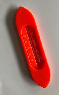 Termometru de baie si bavetica Mos Craciun - 2