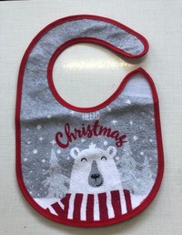 Termometru de baie si bavetica Mos Craciun - 5