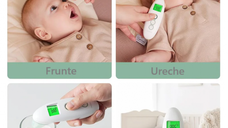 Termometru digital fara contact cu infrarosu pentru frunte si ureche Momcozy