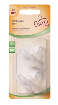 Tetine silicon Cherry pentru lapte marime universala - 4