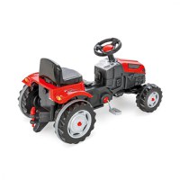 Tractor cu pedale pentru copii Active Red - 1