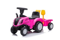 Tractor cu remorca sunete si lumini Pink - 2
