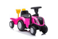 Tractor cu remorca sunete si lumini Pink - 3