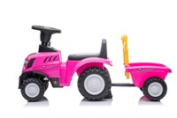 Tractor cu remorca sunete si lumini Pink - 4