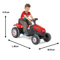 Tractor electric pentru copii Active Red - 8