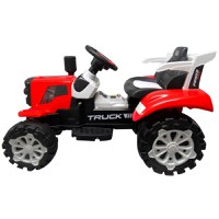 Tractor electric pentru copii C2 R-Sport rosu - 2
