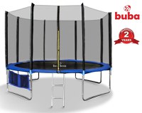 Trambulina Buba 12FT cu plasa de protectie si scara diametru 366 cm - 3