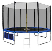 Trambulina Buba 12FT cu plasa de protectie si scara diametru 366 cm - 4