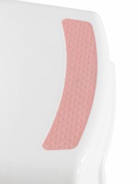 Treapta dubla multifunctionala Colibro Step Two cu suprafata si baza antialunecare, 6 x 32 x 27 cm, Crystal - 1