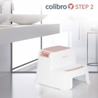Treapta dubla multifunctionala Colibro Step Two cu suprafata si baza antialunecare, 6 x 32 x 27 cm, Crystal - 4