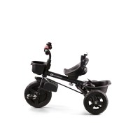 Tricicleta copii Kinderkraft Aveo rose pink de la 9 luni cu sezut rotativ, suport pentru picioare, maner cu control al directiei, gentuta si cos pentru accesorii - 8
