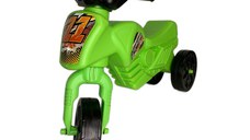 Tricicleta de echilibru pentru copii, Burak Toys, fara pedale, design ergonomic de la 2 ani pana la 20 kg, dimensiune 60 x 45 x 25cm, Verde