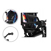 Tricicleta Haari scaun reversibil rotire 360 grade pliabila multicolor Lionelo - 5
