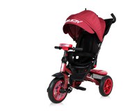Tricicleta multifunctionala 4 in 1 Speedy Air scaun rotativ Red Black - 4